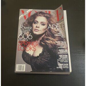 Vogue Magazine – March 2012 – Adele Cover